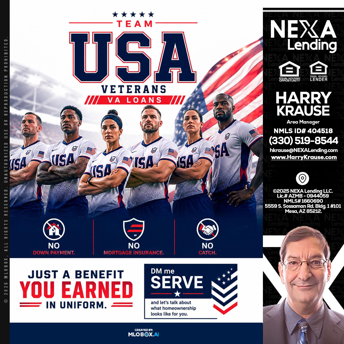 USA TEAM - Harry Krause -Area Manager