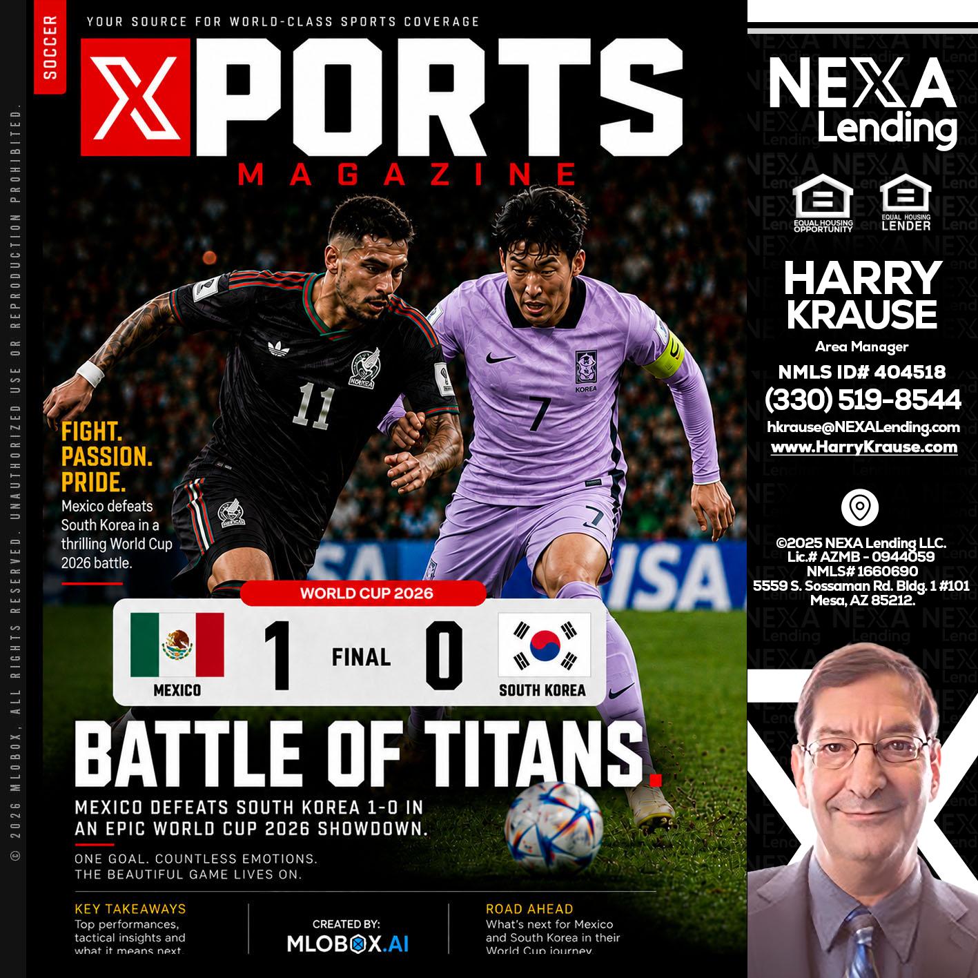 XPORTS MAGAZINE - Harry Krause -Area Manager
