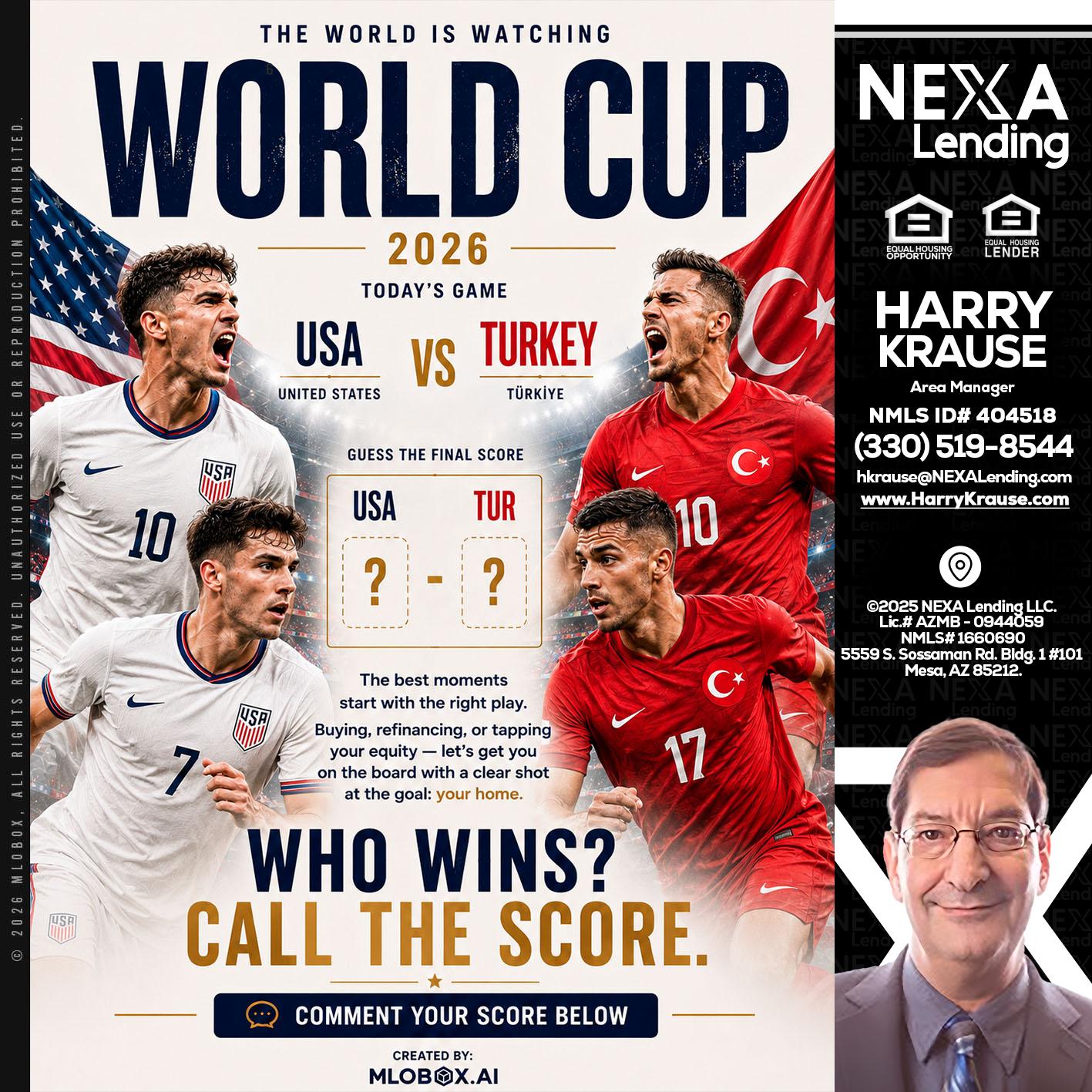 WORLD CUP 2026 - Harry Krause -Area Manager