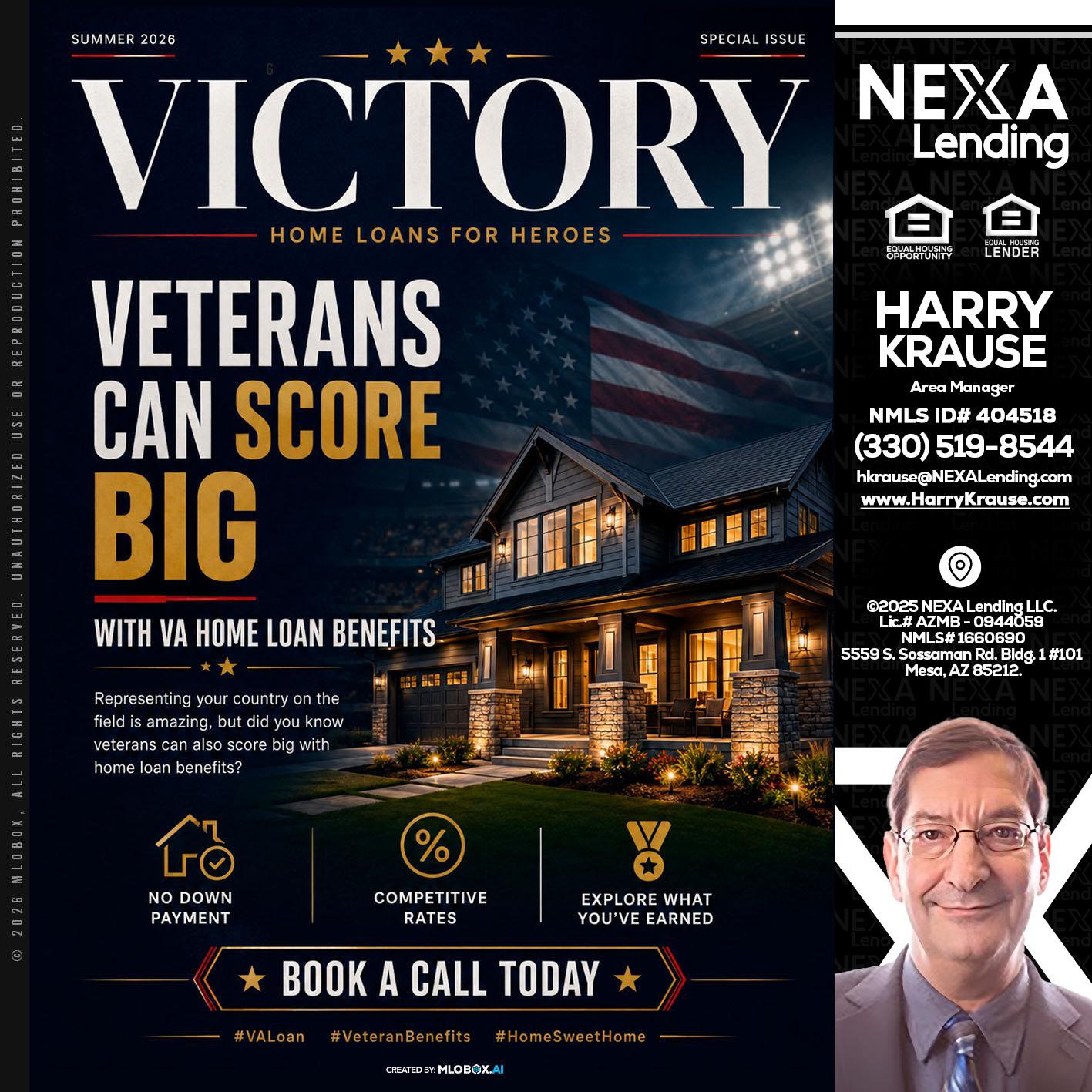 VICTORY - Harry Krause -Area Manager