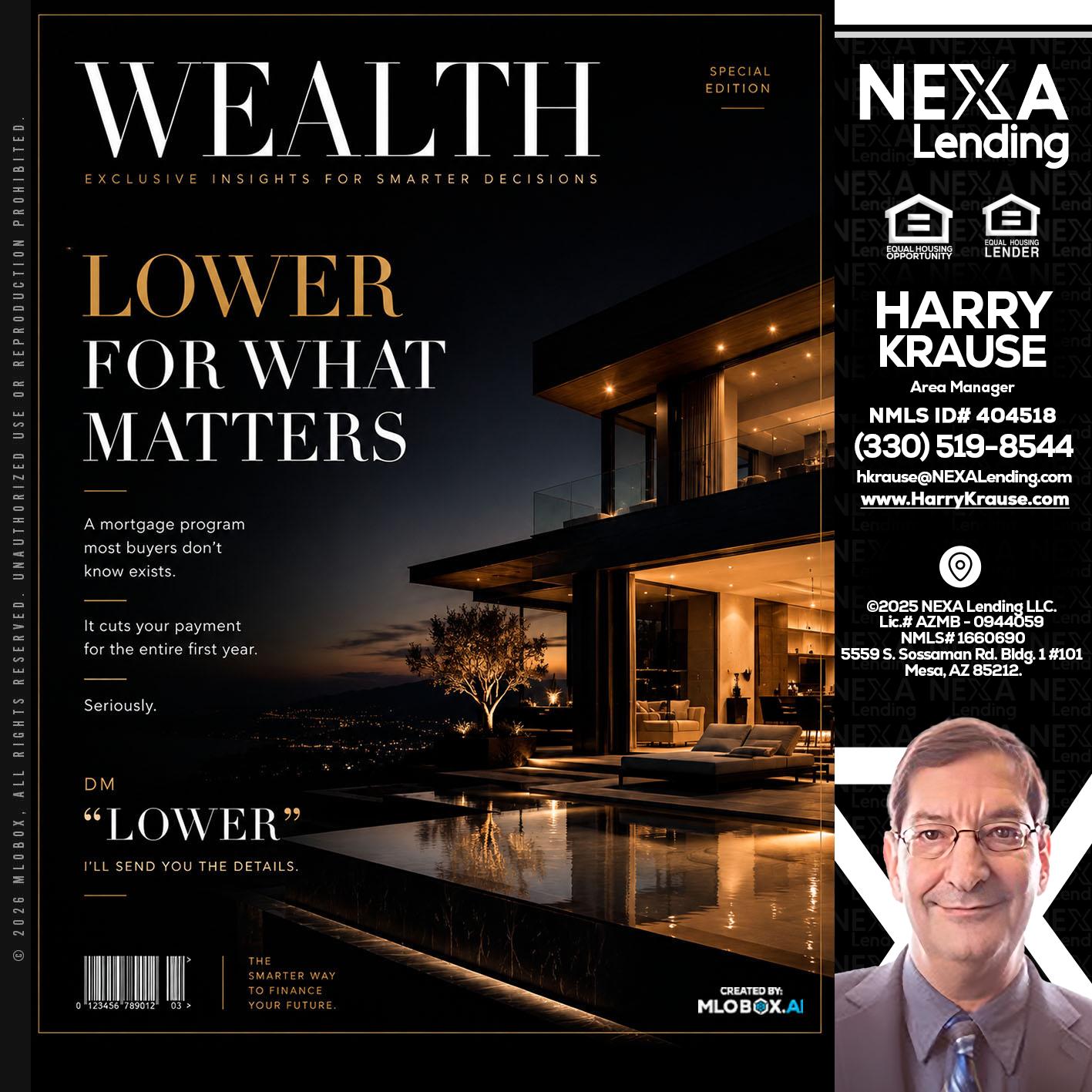 WEALTH - Harry Krause -Area Manager