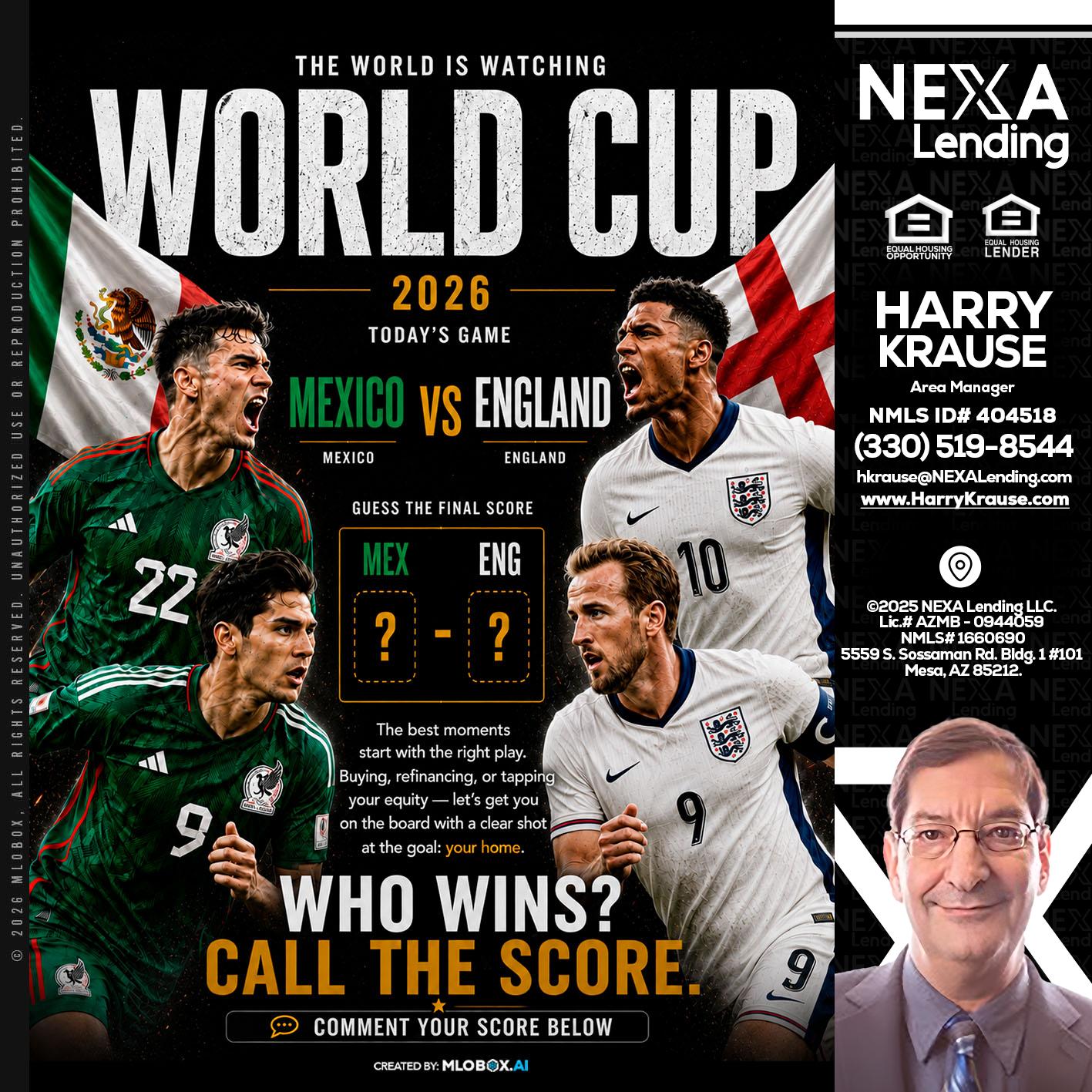 WHO'S WIN - Harry Krause -Area Manager