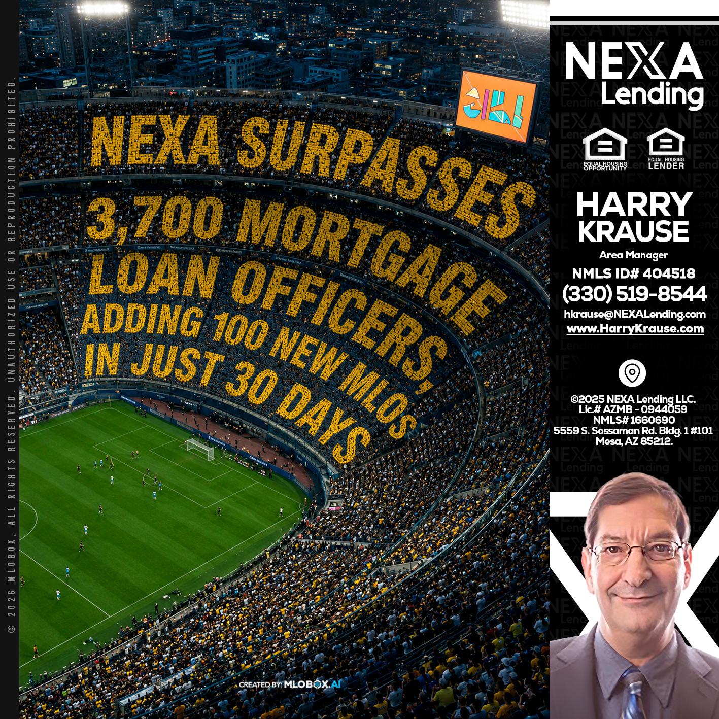 NEXA SURPASSES - Harry Krause -Area Manager