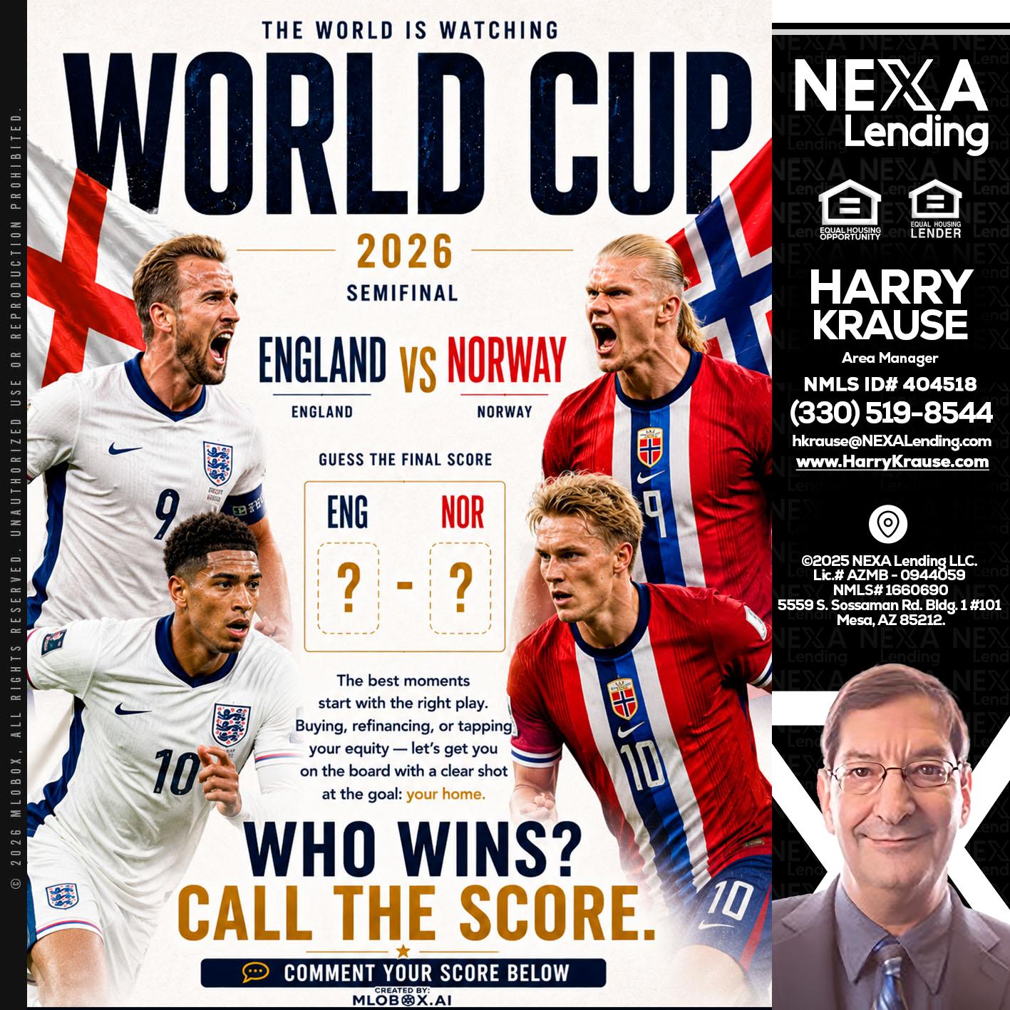 WORLD CUP 2026 - Harry Krause -Area Manager