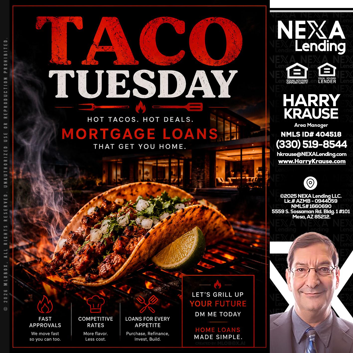 TACO TUESDAY - Harry Krause -Area Manager