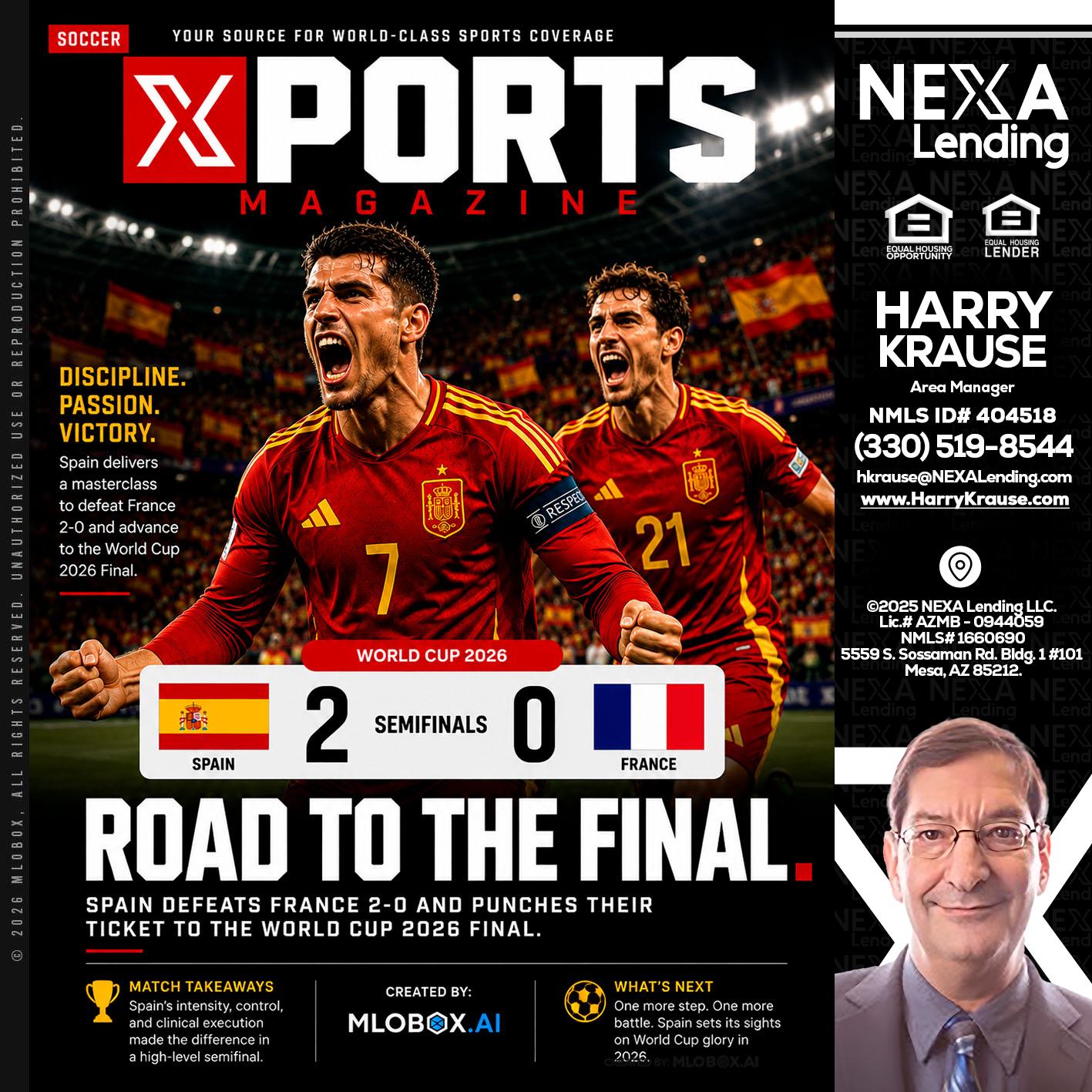 XPORTS WORLD CUP 2026 - Harry Krause -Area Manager