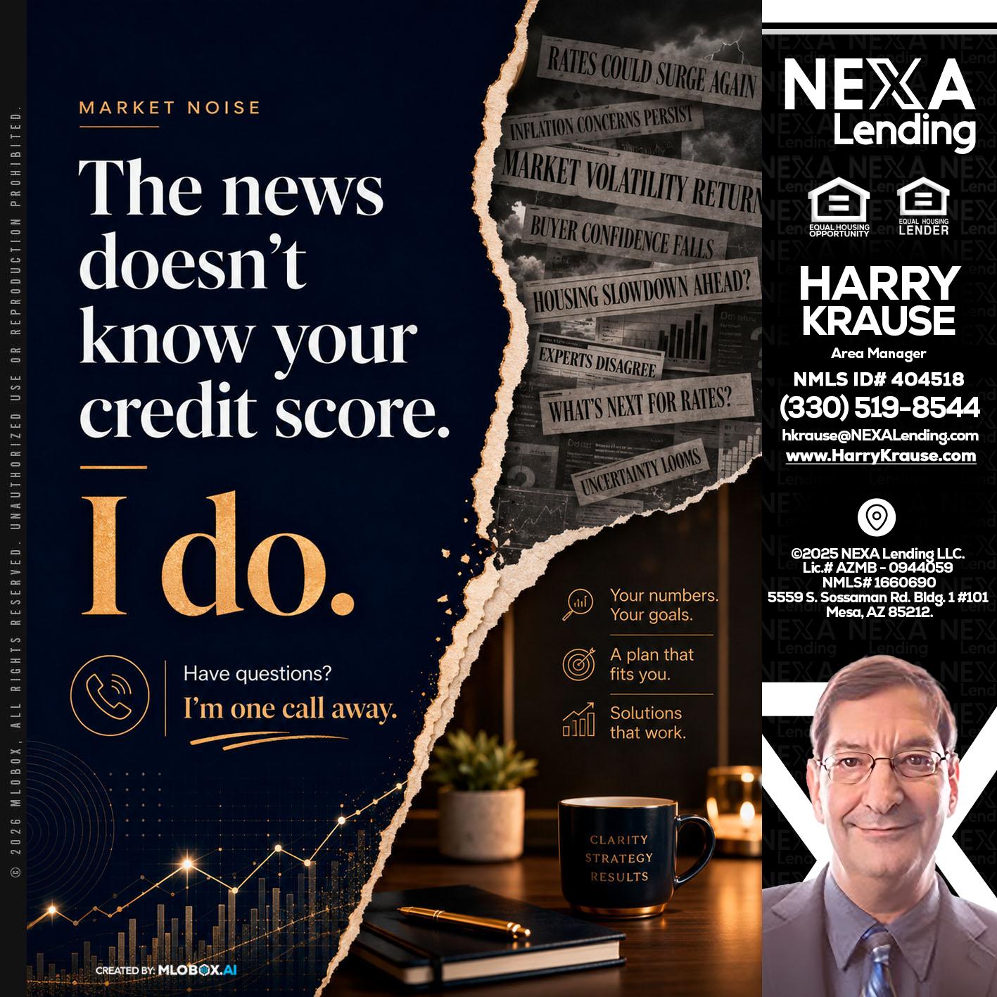 MARKET NOISE - Harry Krause -Area Manager