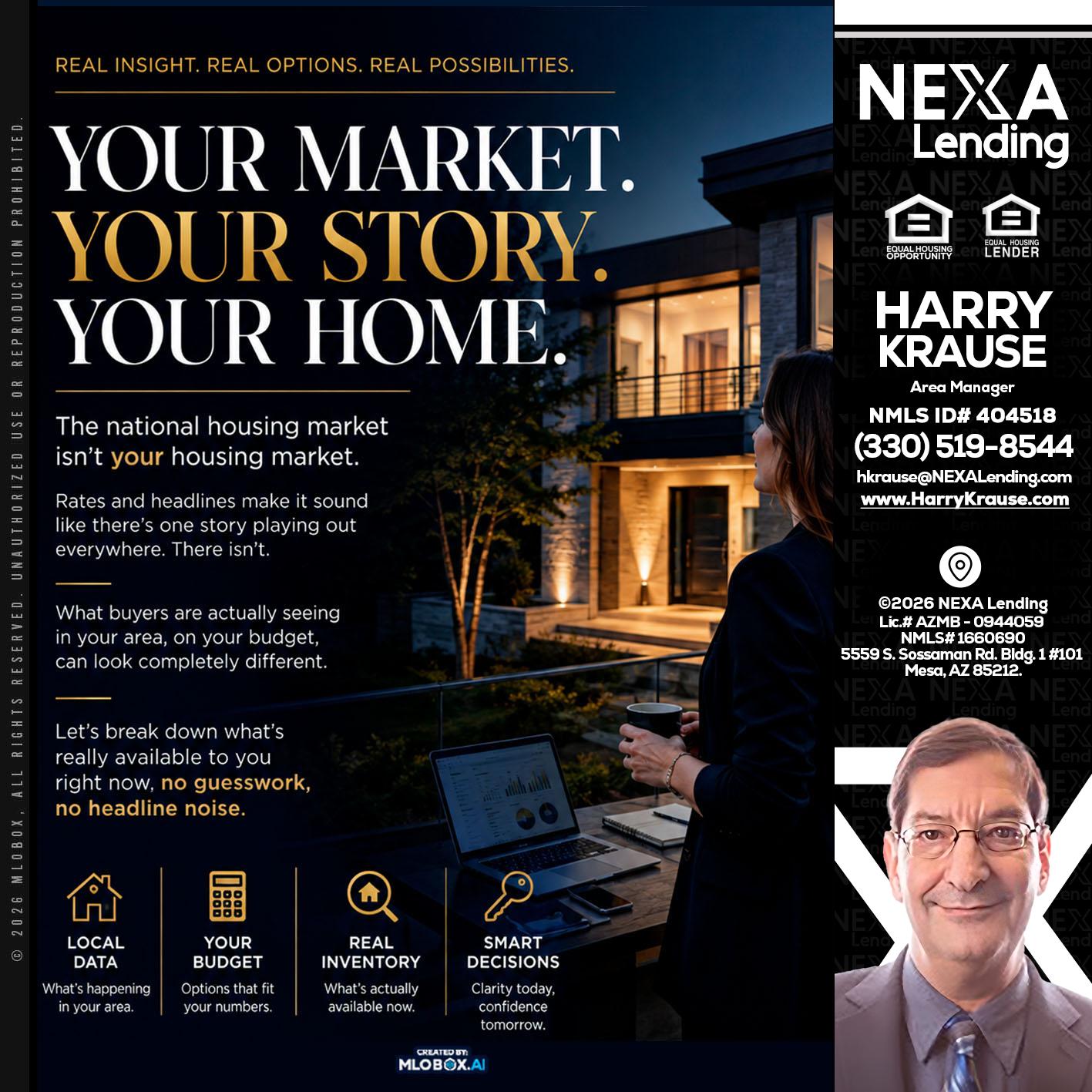 your market - Harry Krause -Area Manager