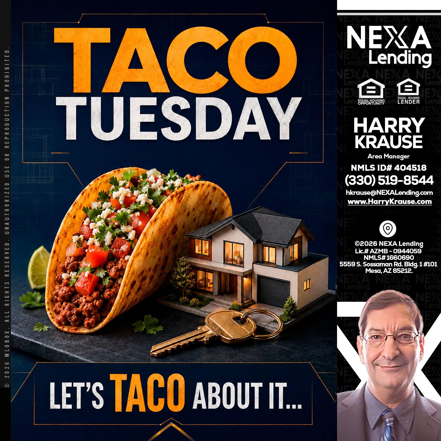 TACO TUESDAY - Harry Krause -Area Manager