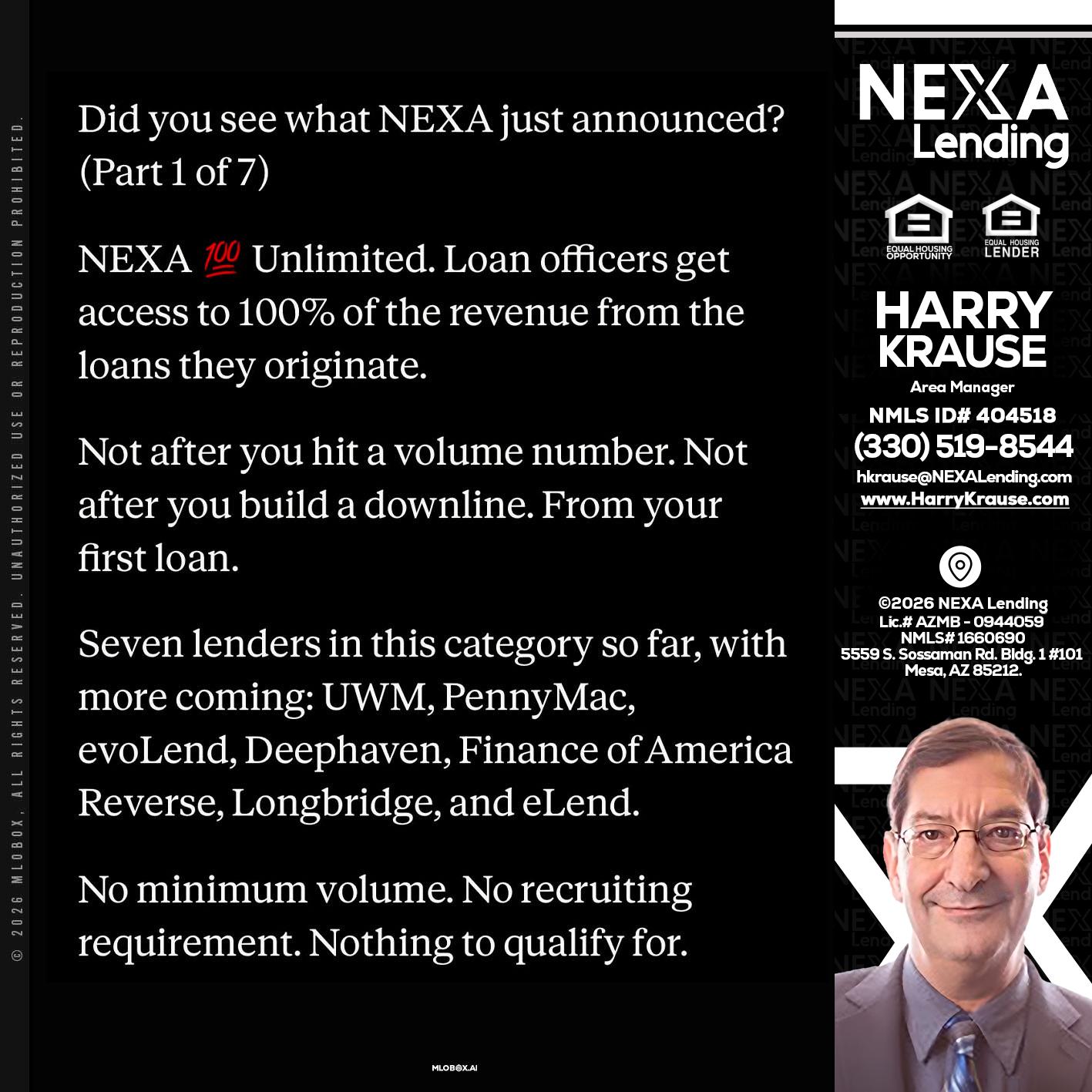 DID YOU KNOW - Harry Krause -Area Manager
